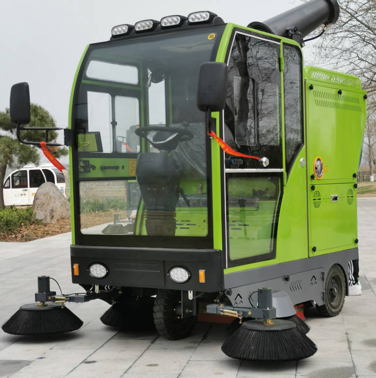 苏州道路清洁广泛应用电动环卫清扫车
